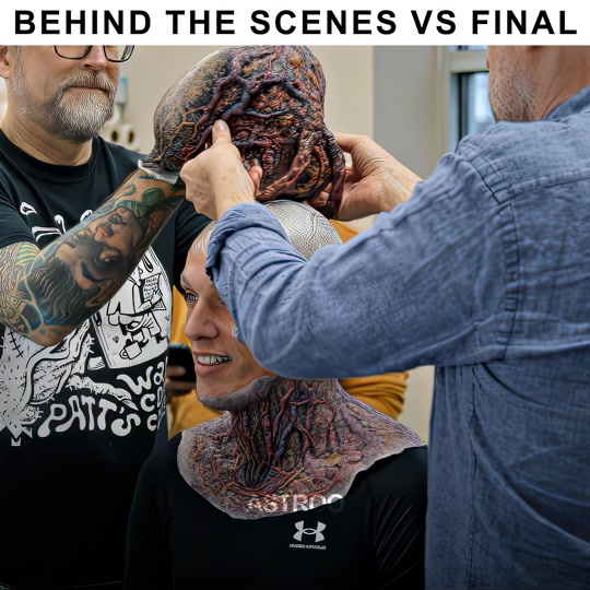Vecna Behind The Scenes VS Final 🔥